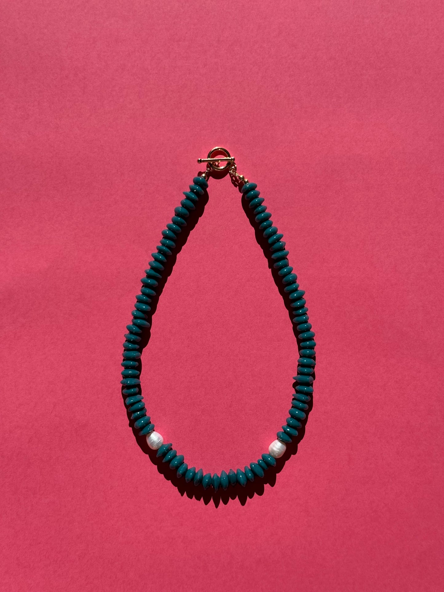 DARING YEARS Beaded Necklace | Ripley | Gold (Toggle Clasp)