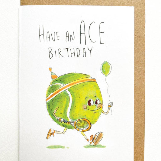 WELL DRAWN Have an Ace Birthday