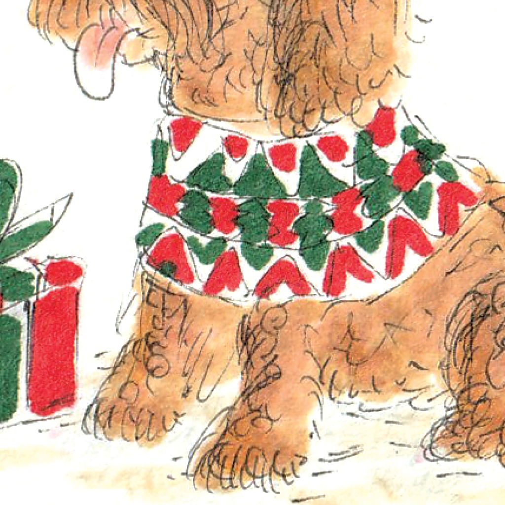 WELL DRAWN Yappy Holidays