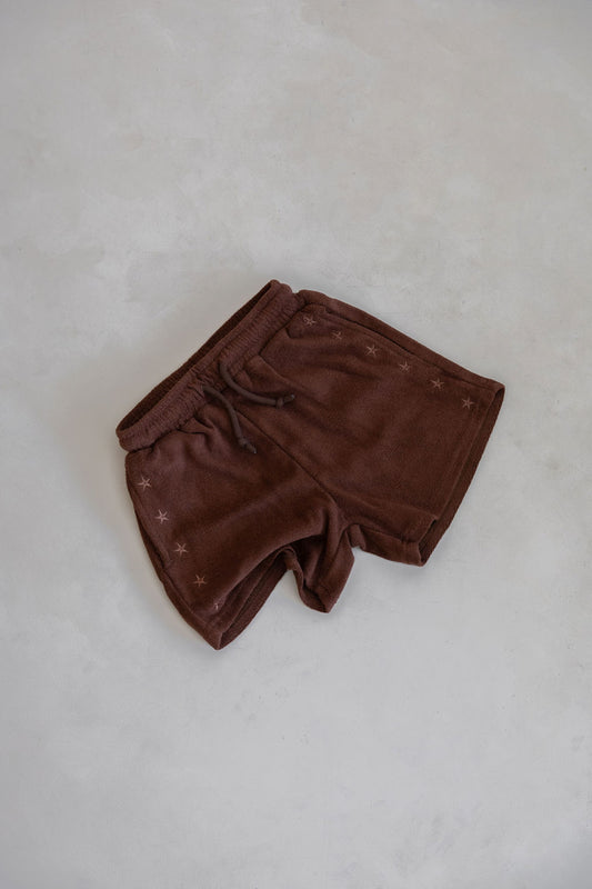 BELLE & SUN Terry Shorts | Sea Star