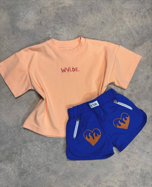 WYLDE THE LABEL Blaze Shorts | Cobalt