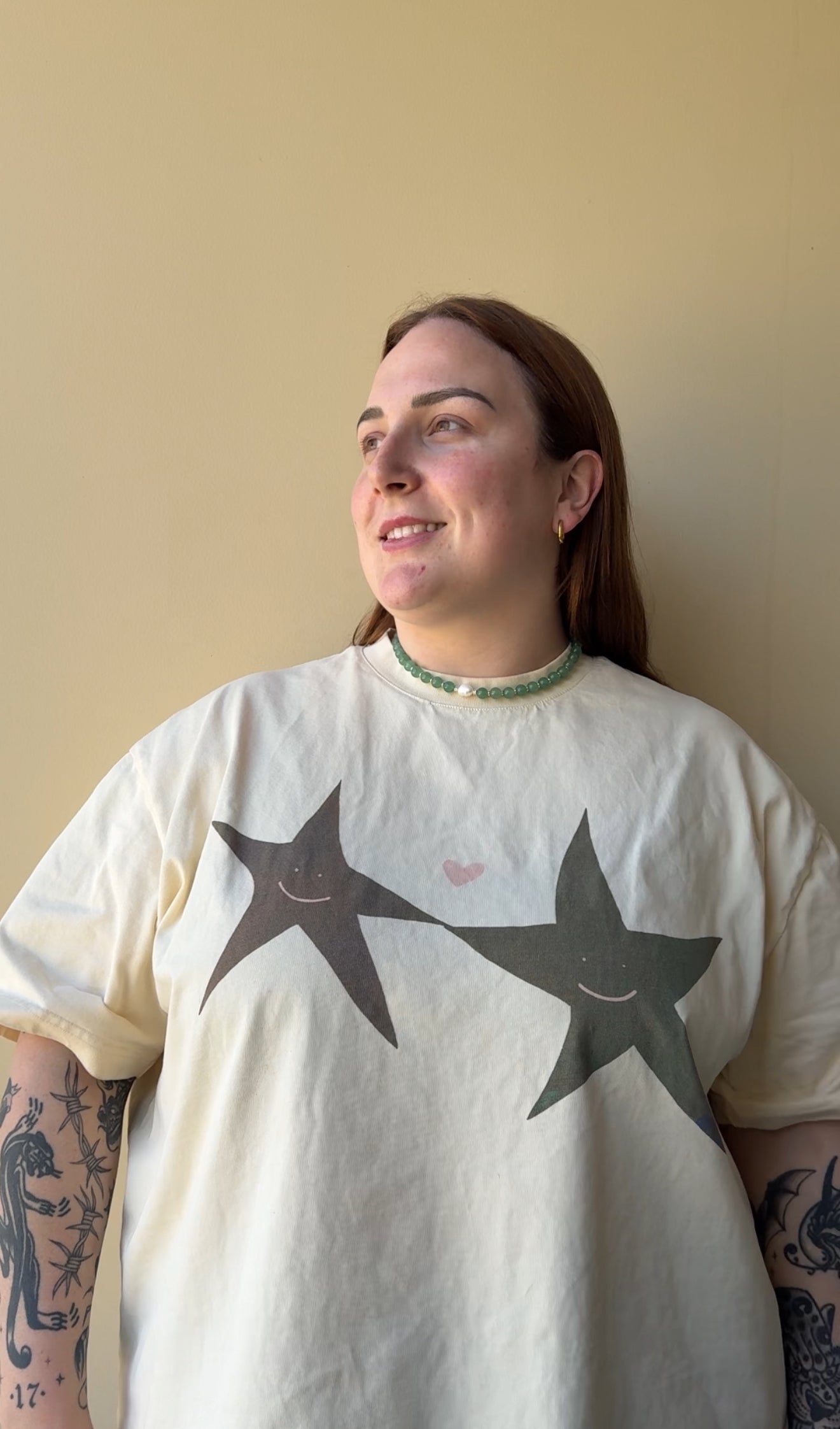 ALESI Freshwater Pearl with Green Aventurine Necklace | Silver