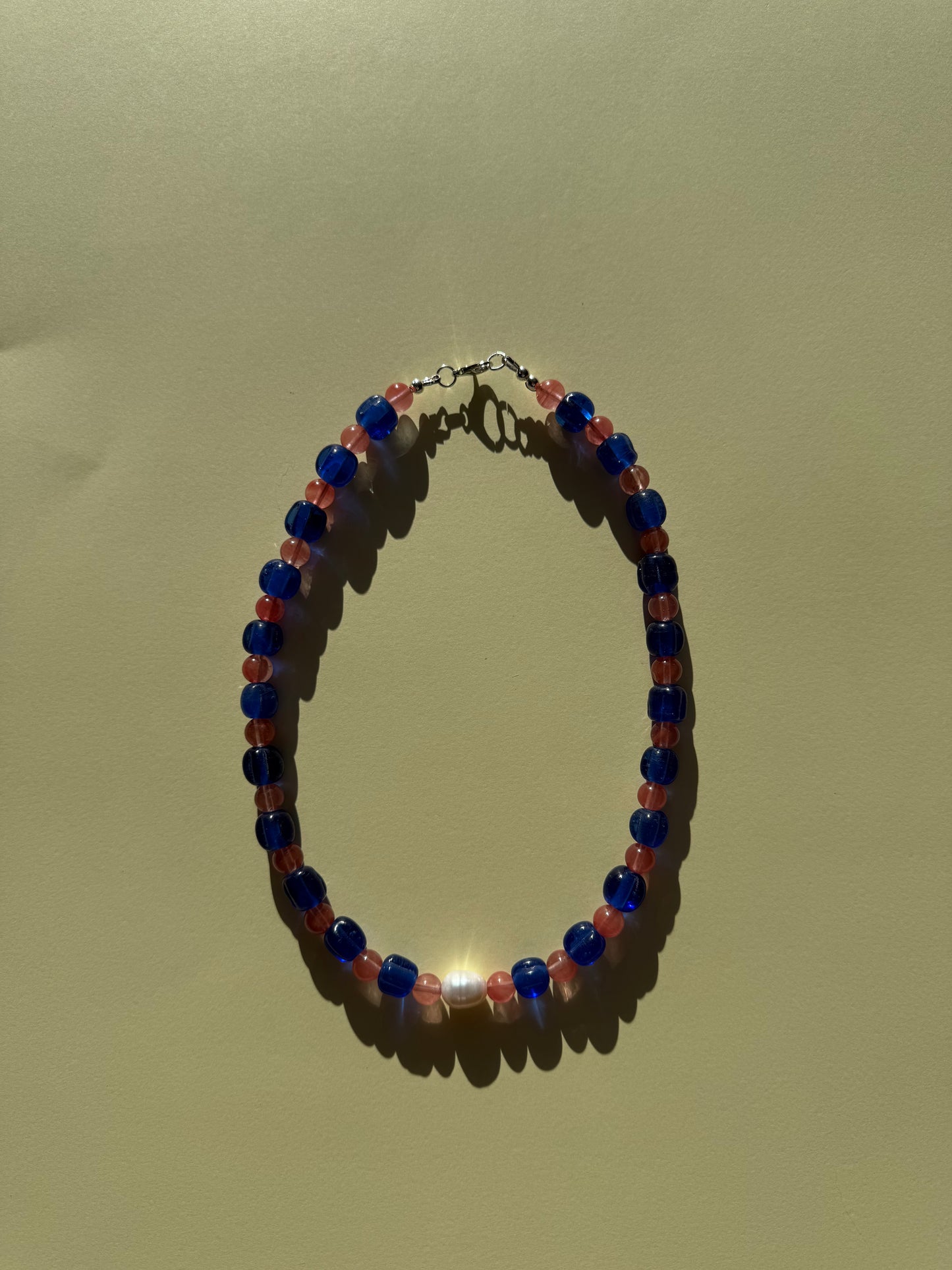 DARING YEARS Beaded Necklace | Muse | Silver (Lobster Clasp)