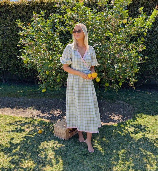 FOR FLORA Harper Wrap Maxi Dress