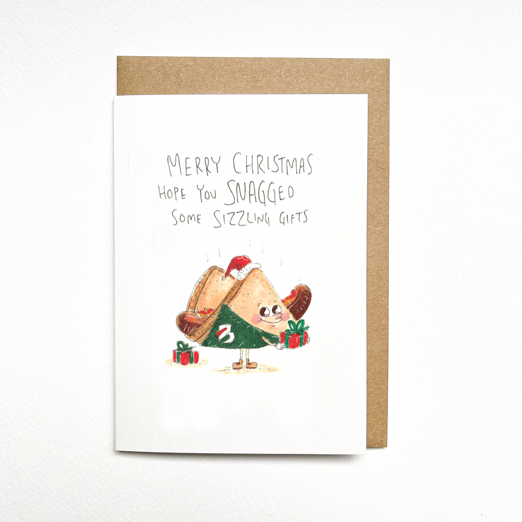 WELL DRAWN Merry Christmas, hope you Snagged some Sizzling gifts