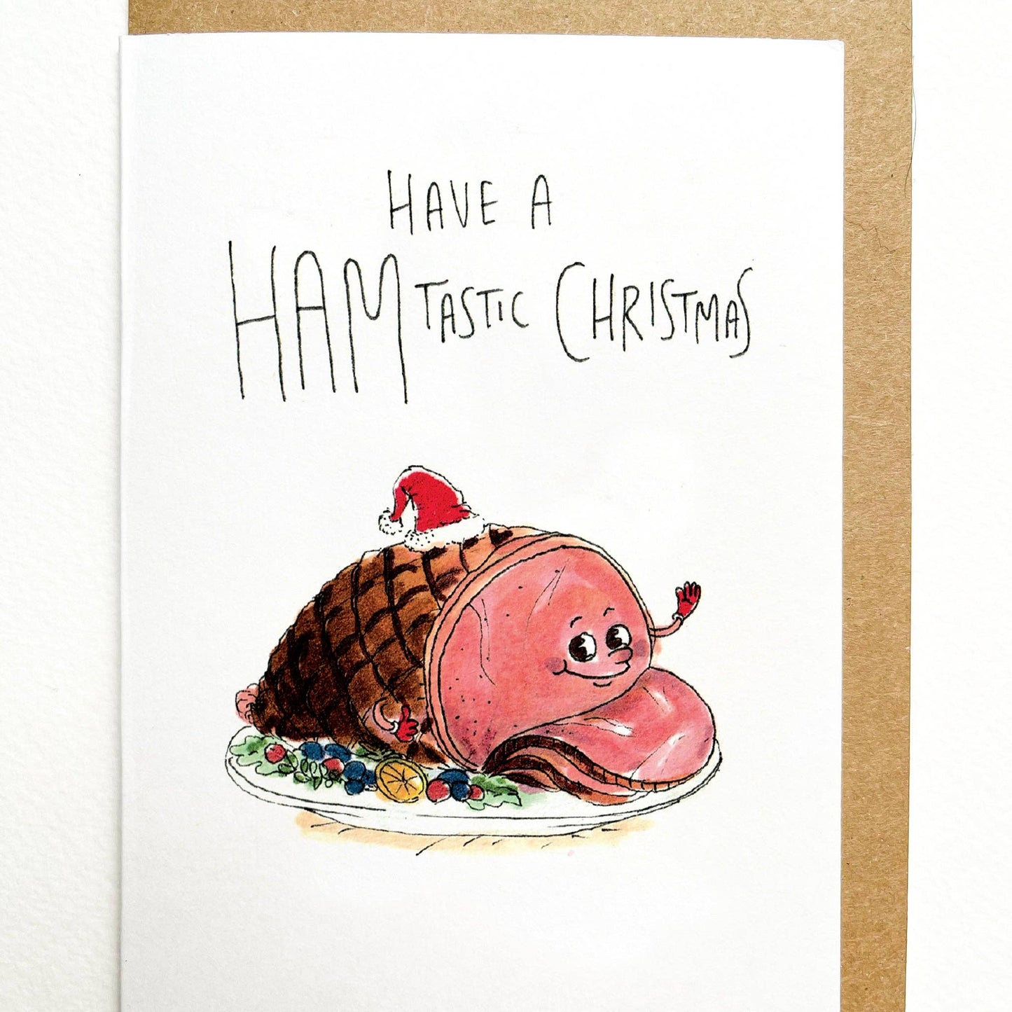WELL DRAWN Have a HAMtastic Christmas