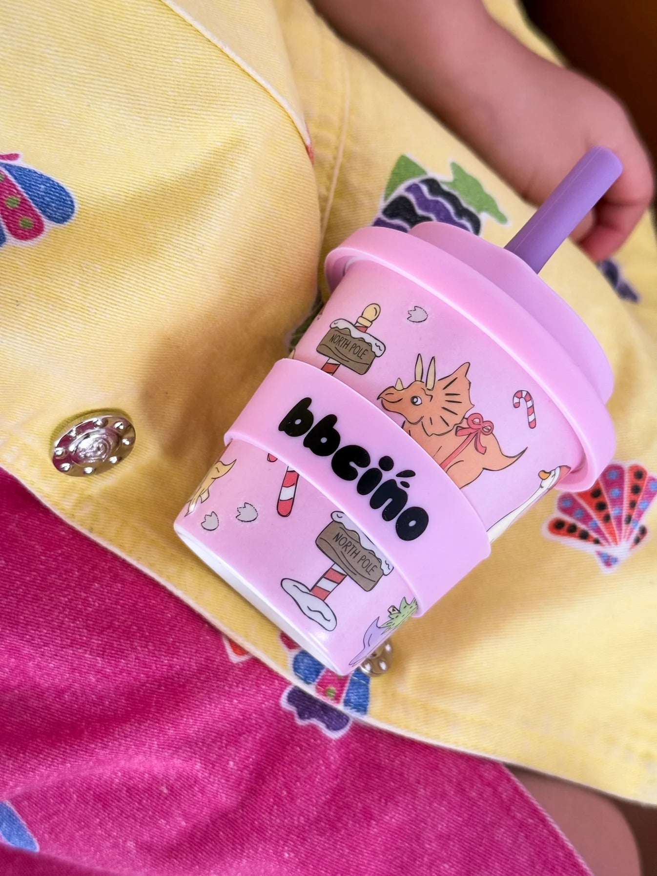 BB CINO Santa’s Little Sipper 120ml | Pink