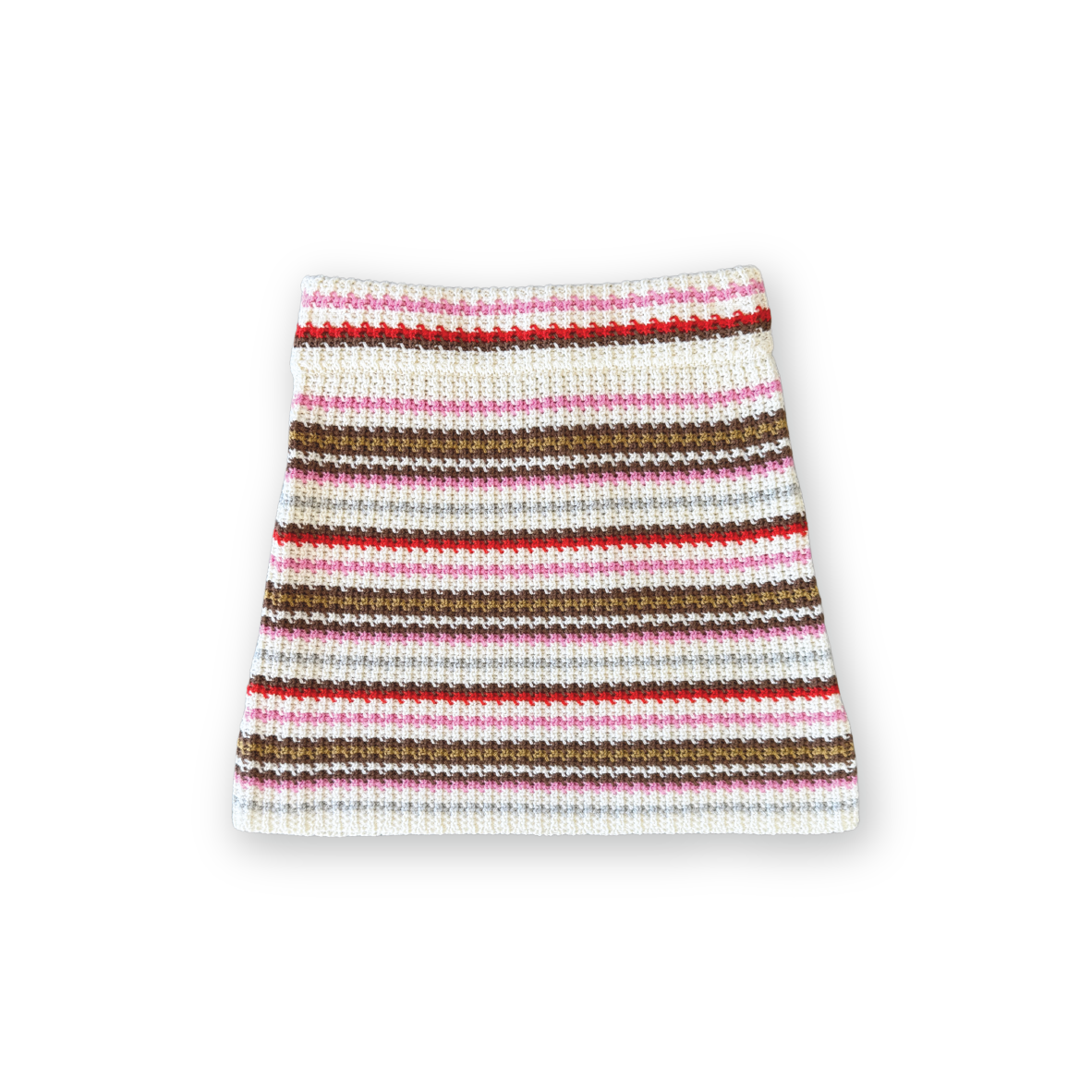 GROWN Sunshine Stripe Knit Skirt