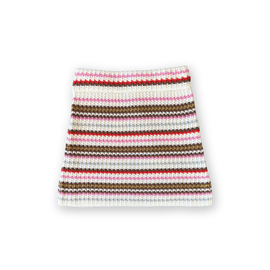 GROWN Sunshine Stripe Knit Skirt