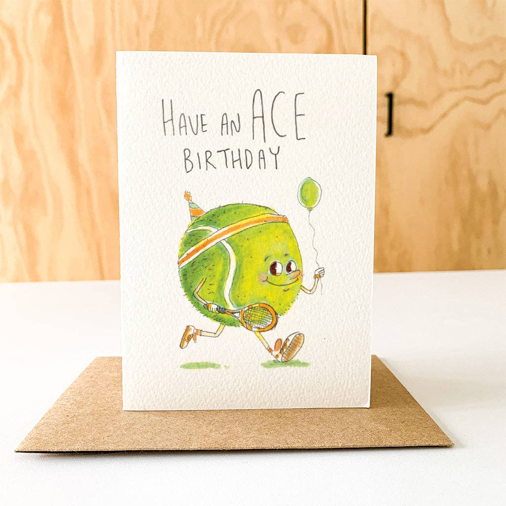 WELL DRAWN Have an Ace Birthday