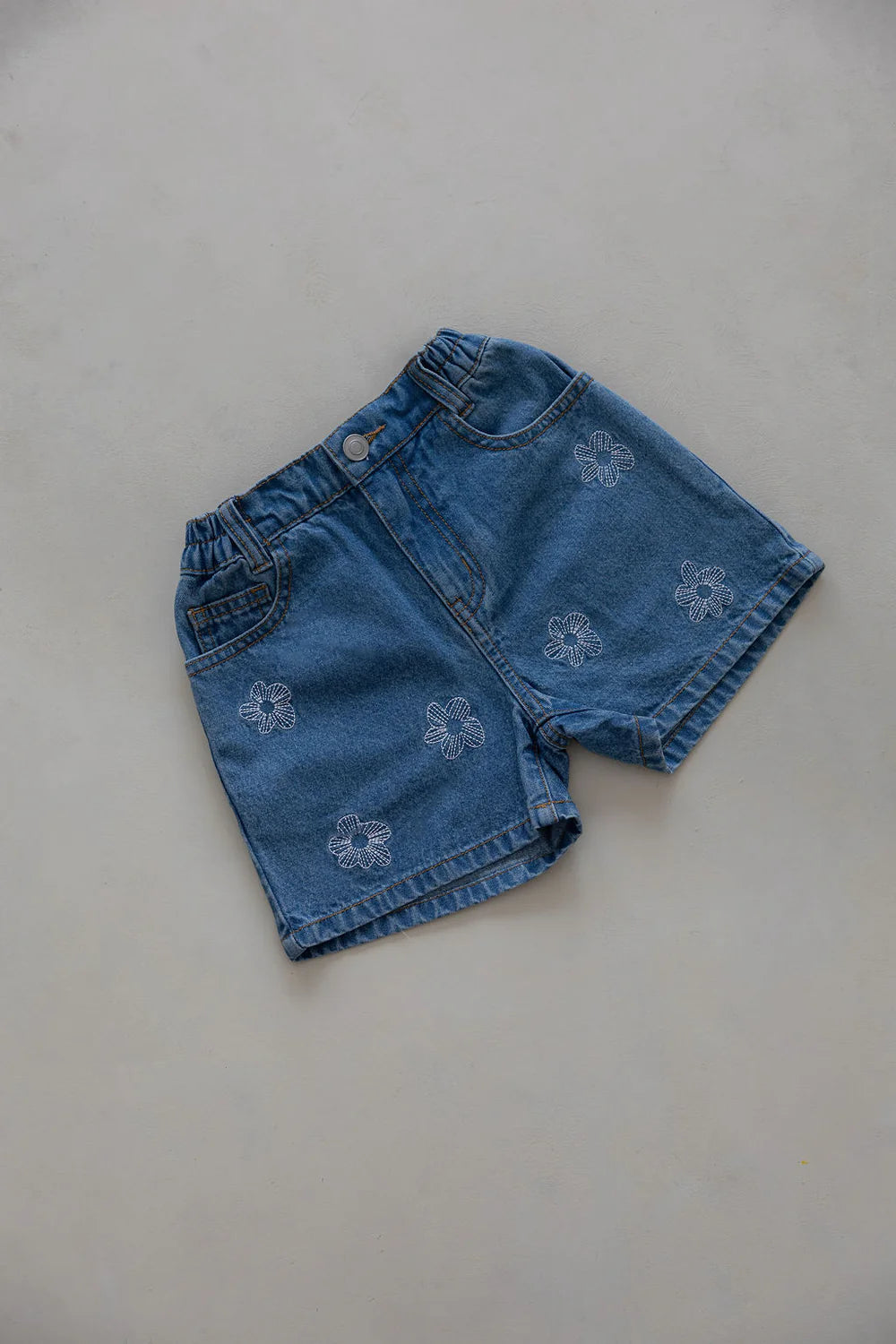 BELLE & SUN Denim Shorts | Flower