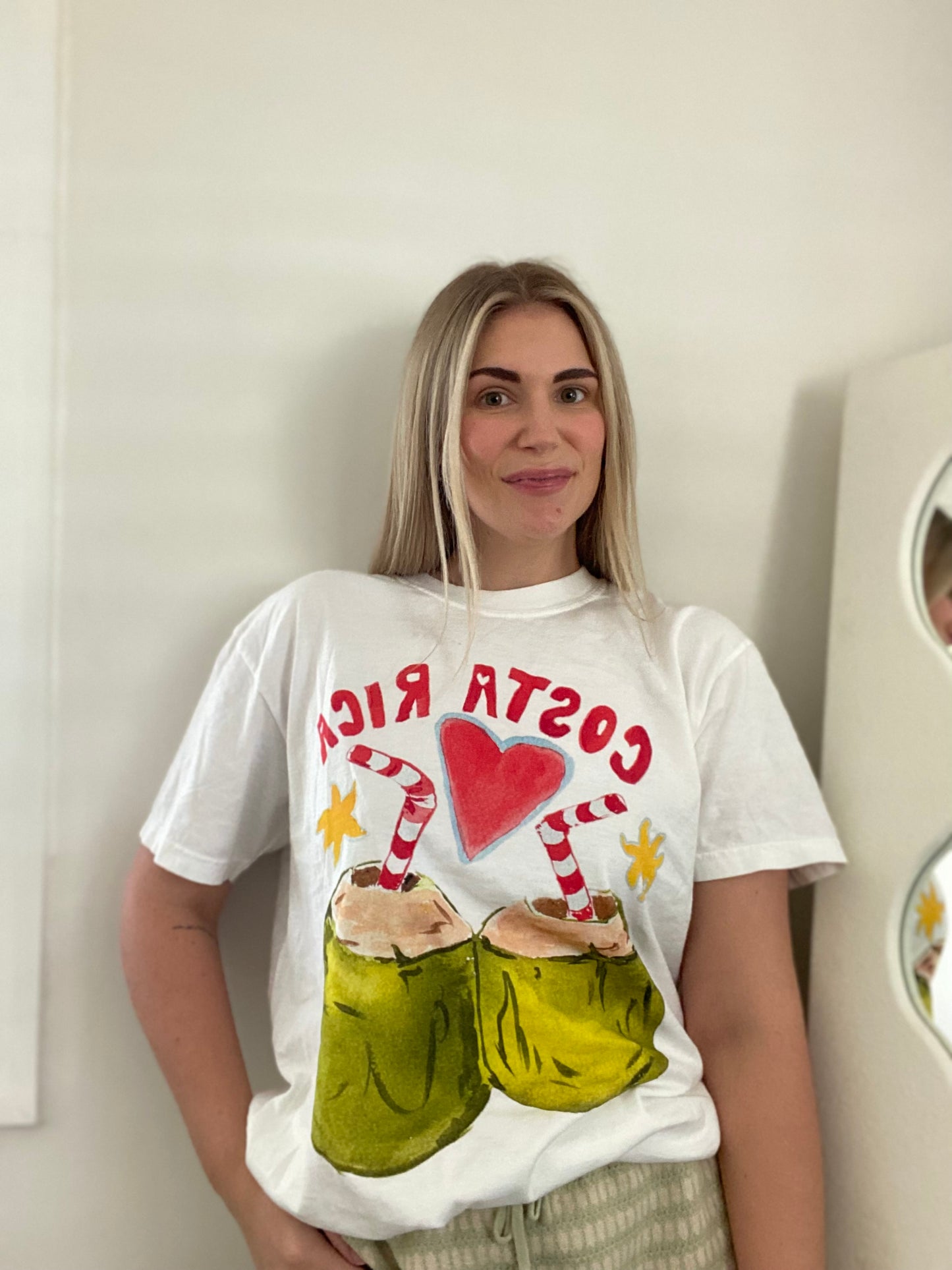 MAKU Costa Rica (White) Oversized Tee