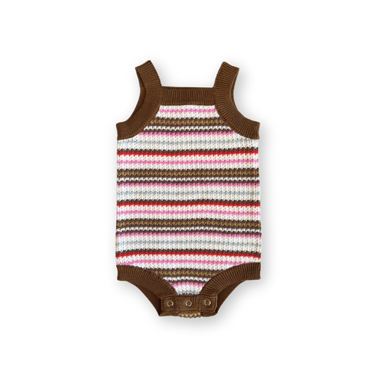 GROWN Sunshine Stripe Romper