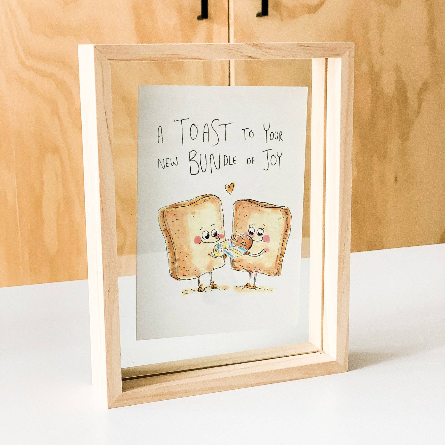 WELL DRAWN A Toast to Your New Bundle of Joy