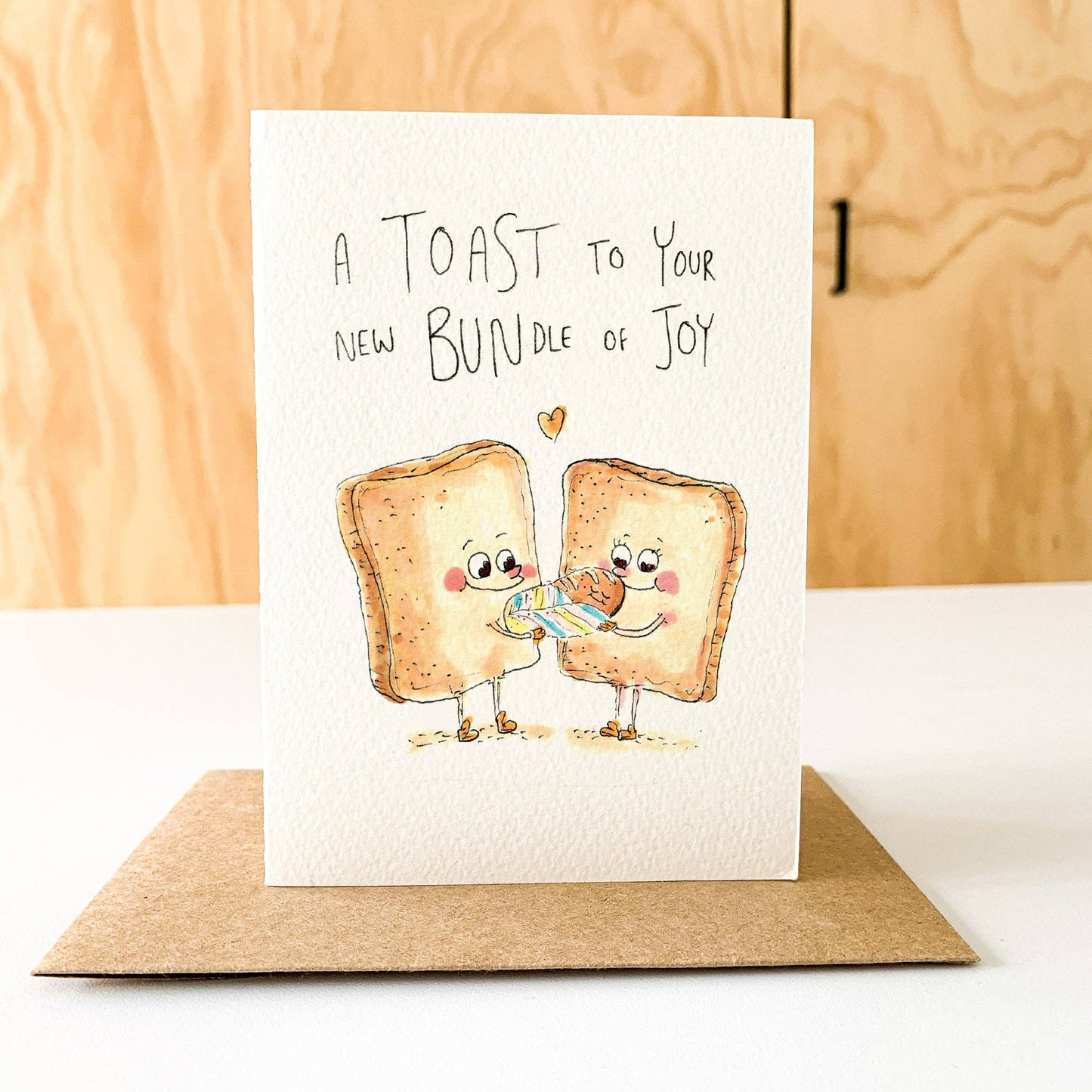 WELL DRAWN A Toast to Your New Bundle of Joy