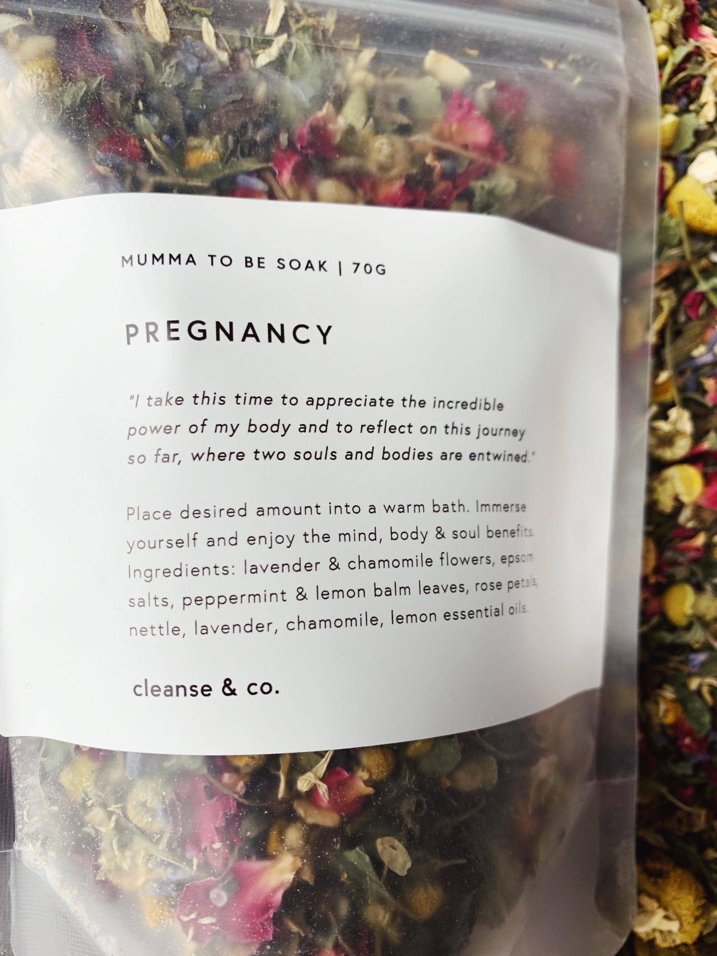 CLEANSE & CO Pregnancy Soak