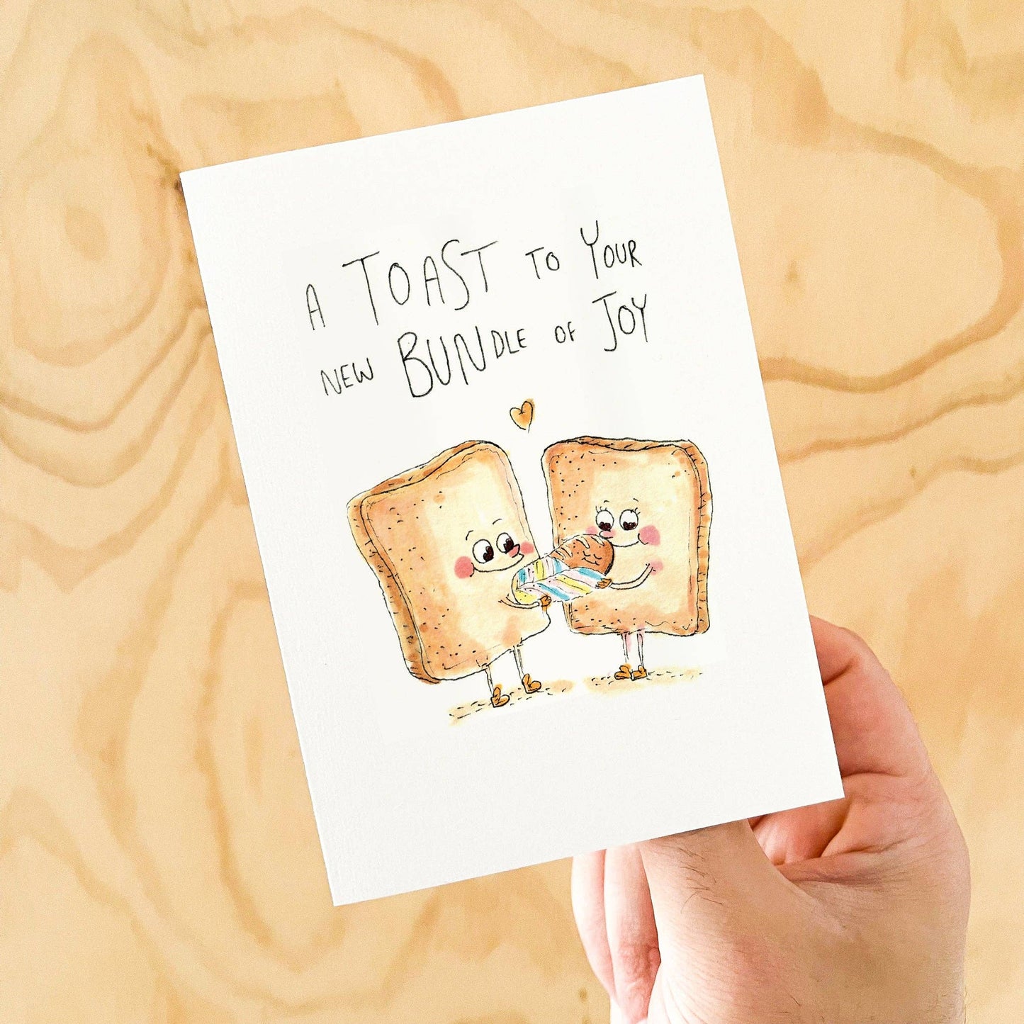 WELL DRAWN A Toast to Your New Bundle of Joy