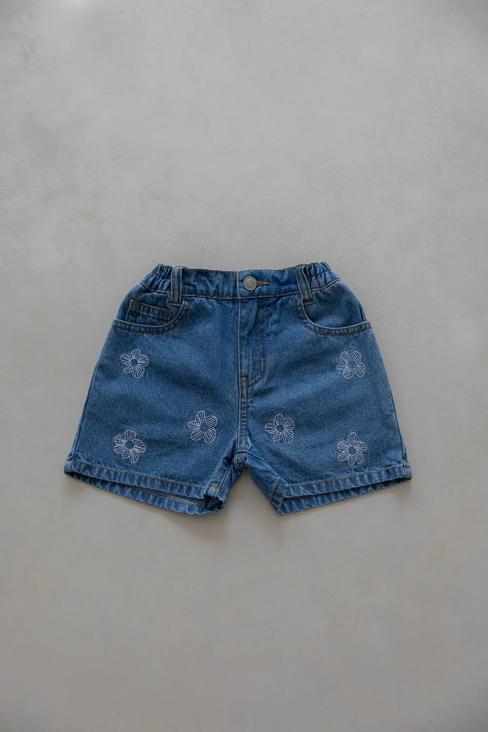 BELLE & SUN Denim Shorts | Flower