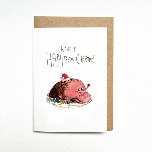 WELL DRAWN Have a HAMtastic Christmas