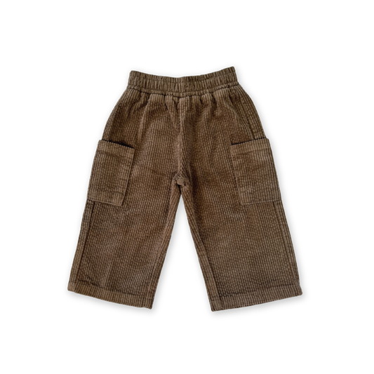 GROWN Organic Cord Pocket Pant | Espresso