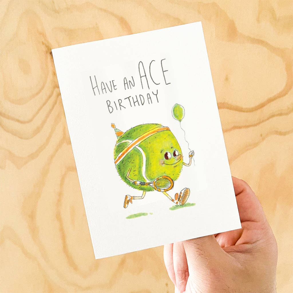 WELL DRAWN Have an Ace Birthday