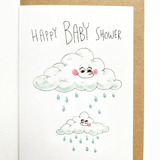 WELL DRAWN Happy Baby Shower