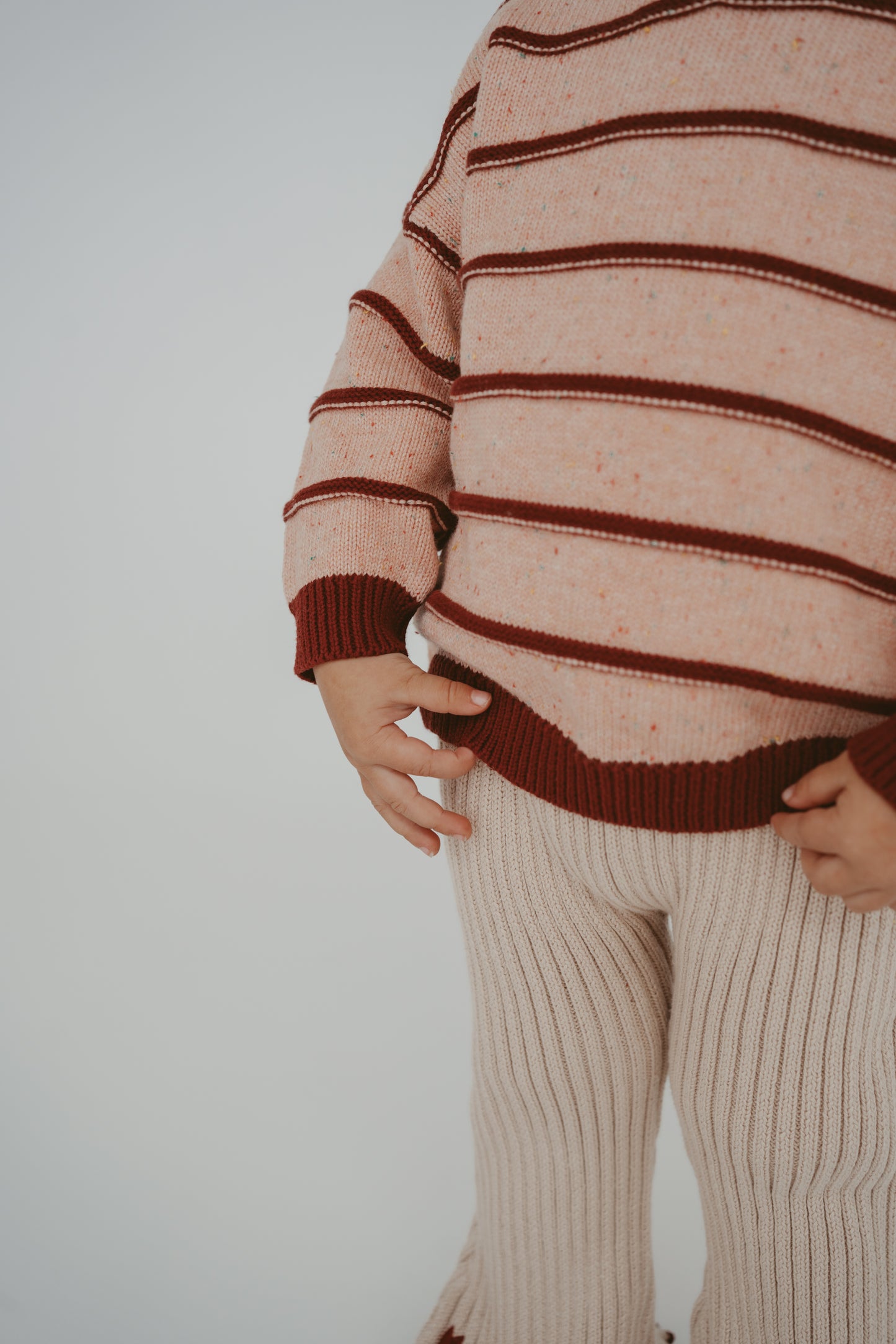 FRECKLES THE LABEL Cotton Knit Bell Pants | Tulip