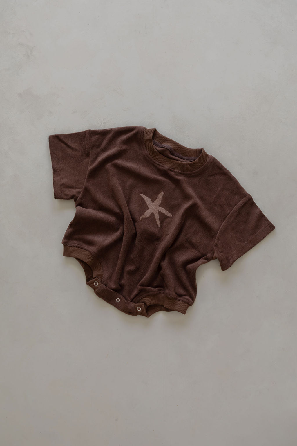 BELLE & SUN Terry Romper | Sea Star