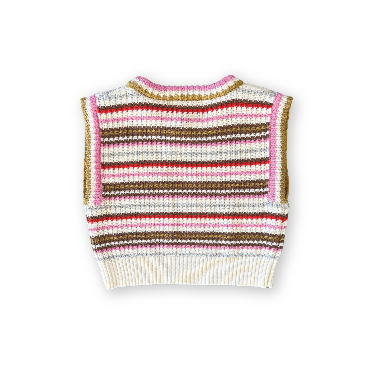 GROWN Sunshine Stripe Knit Top