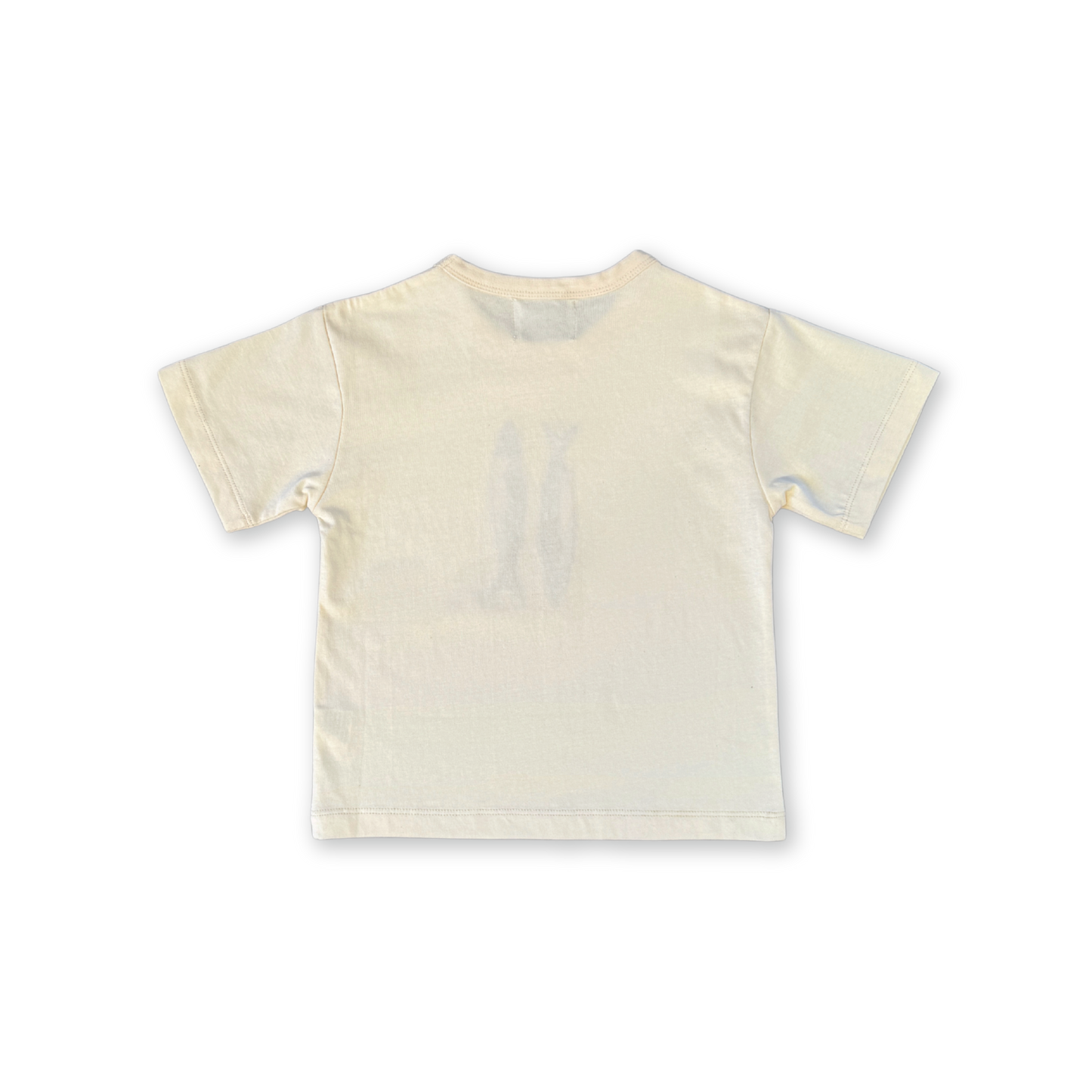 GROWN Organic Sardine Embroidered Tee | Milk