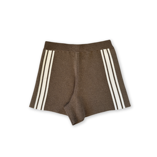 GROWN Ladies Organic Milano Knit Short | Mud