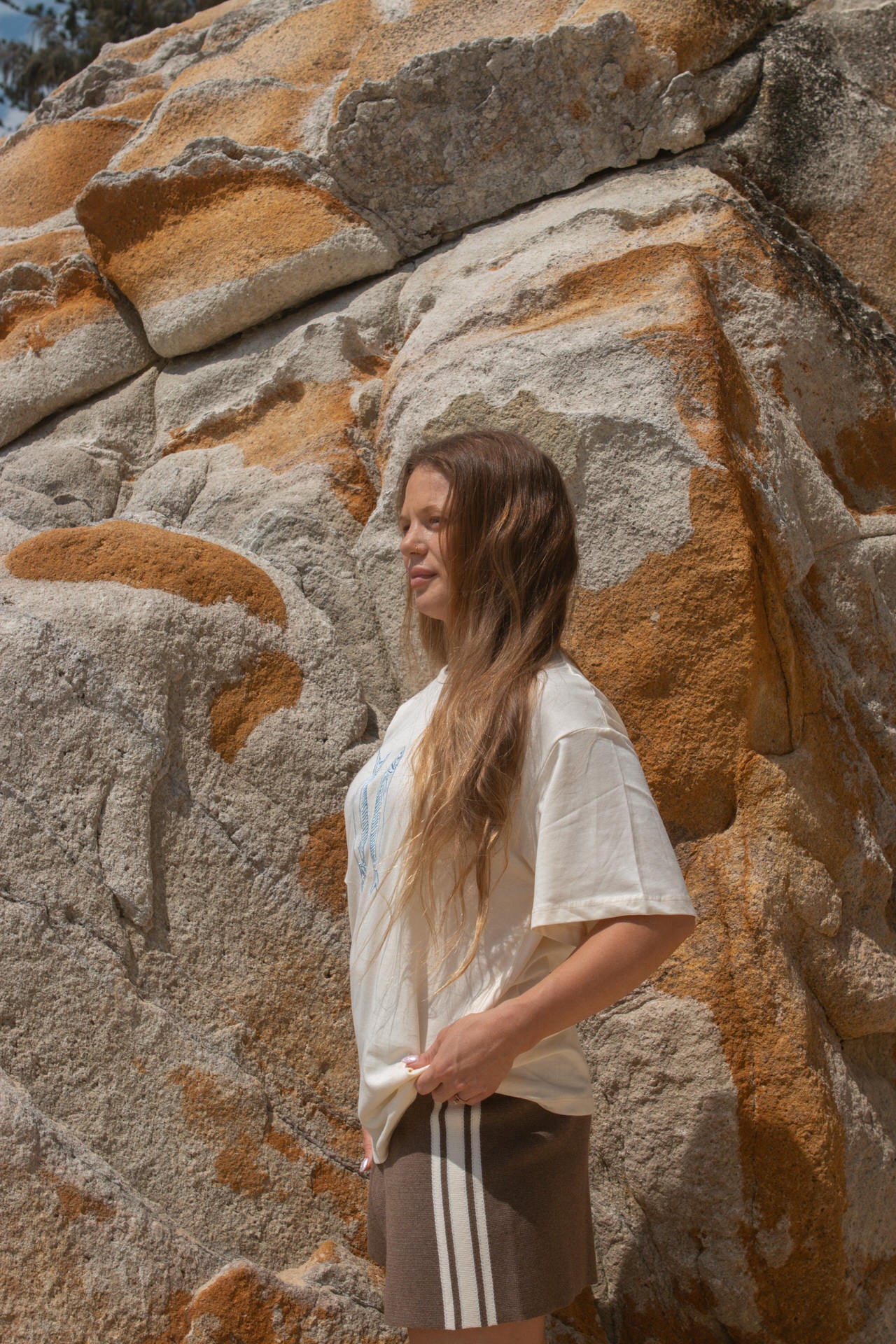 GROWN Ladies Organic Milano Knit Short | Mud