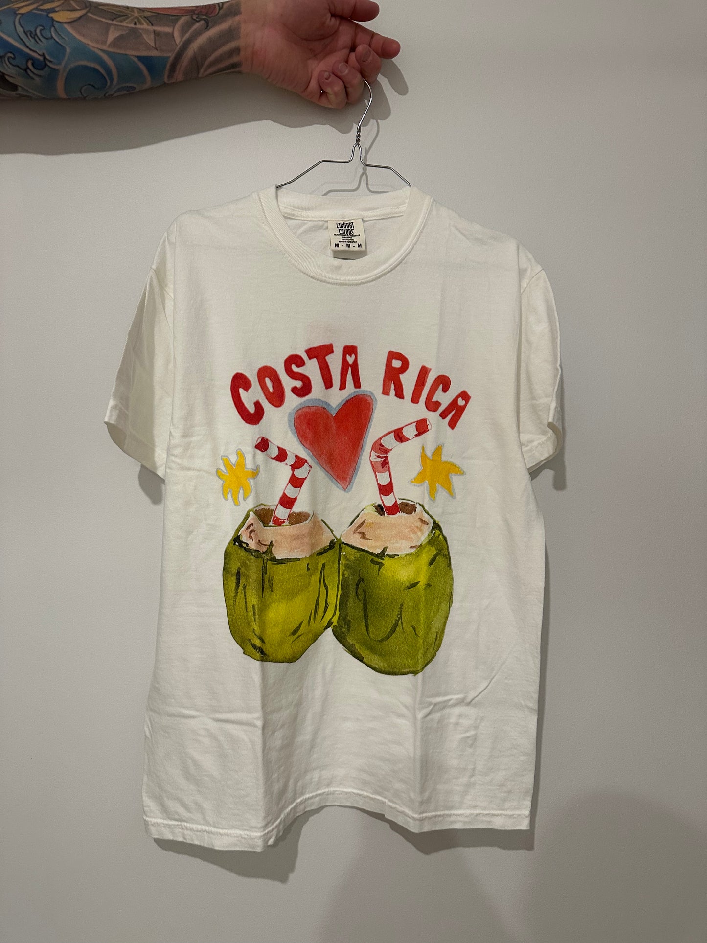 MAKU Costa Rica (White) Oversized Tee
