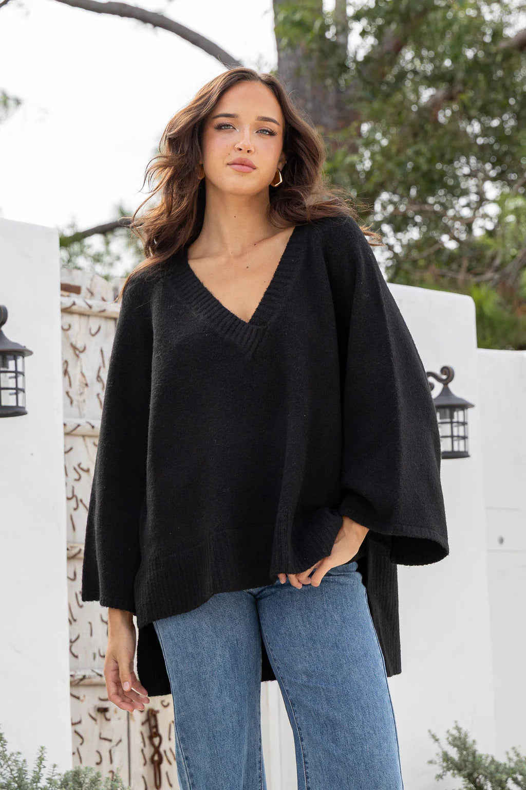 JATEA Gigi Knit Jumper | Black