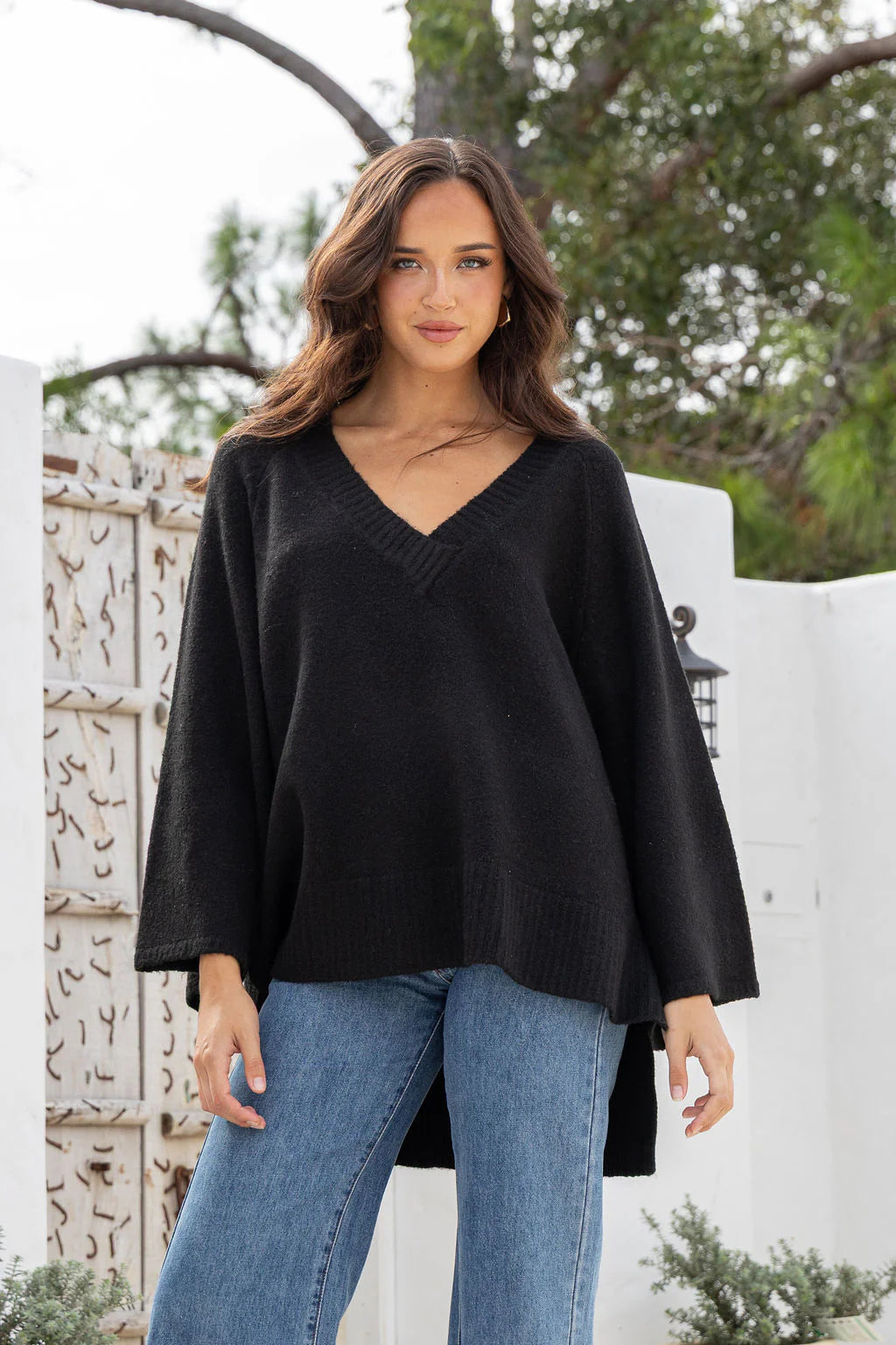 JATEA Gigi Knit Jumper | Black