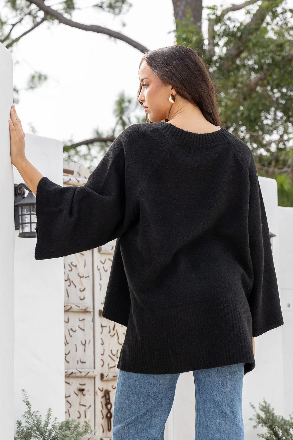 JATEA Gigi Knit Jumper | Black