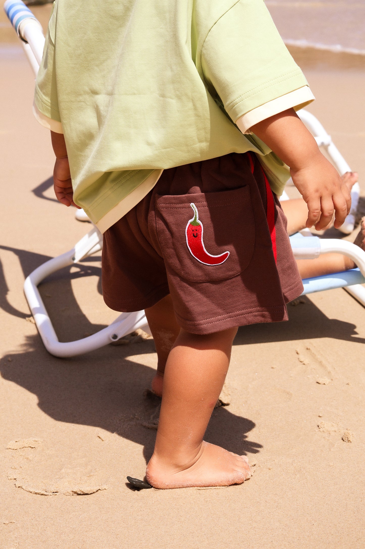 NINO THE LABEL Everyday Racer Shorts | Chocolate