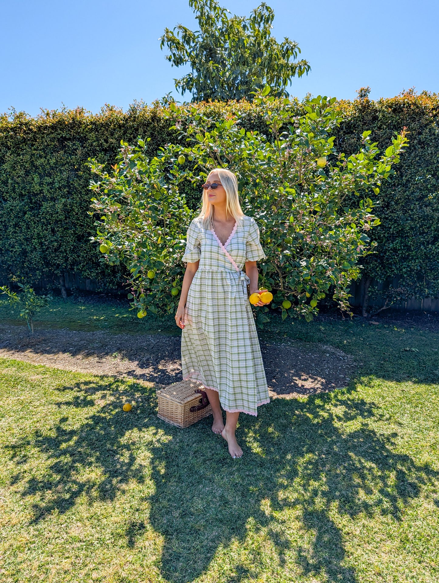 FOR FLORA Harper Wrap Maxi Dress