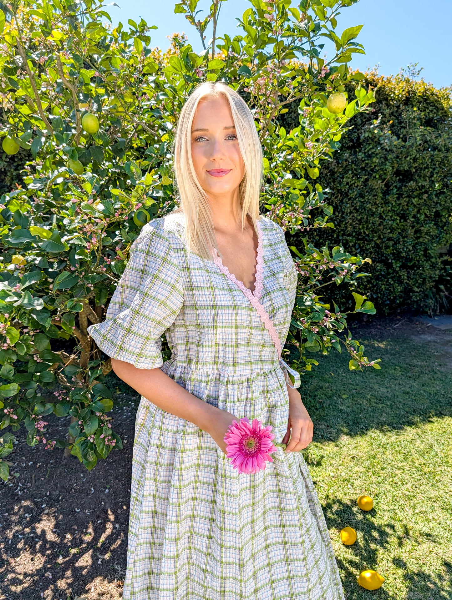 FOR FLORA Harper Wrap Maxi Dress