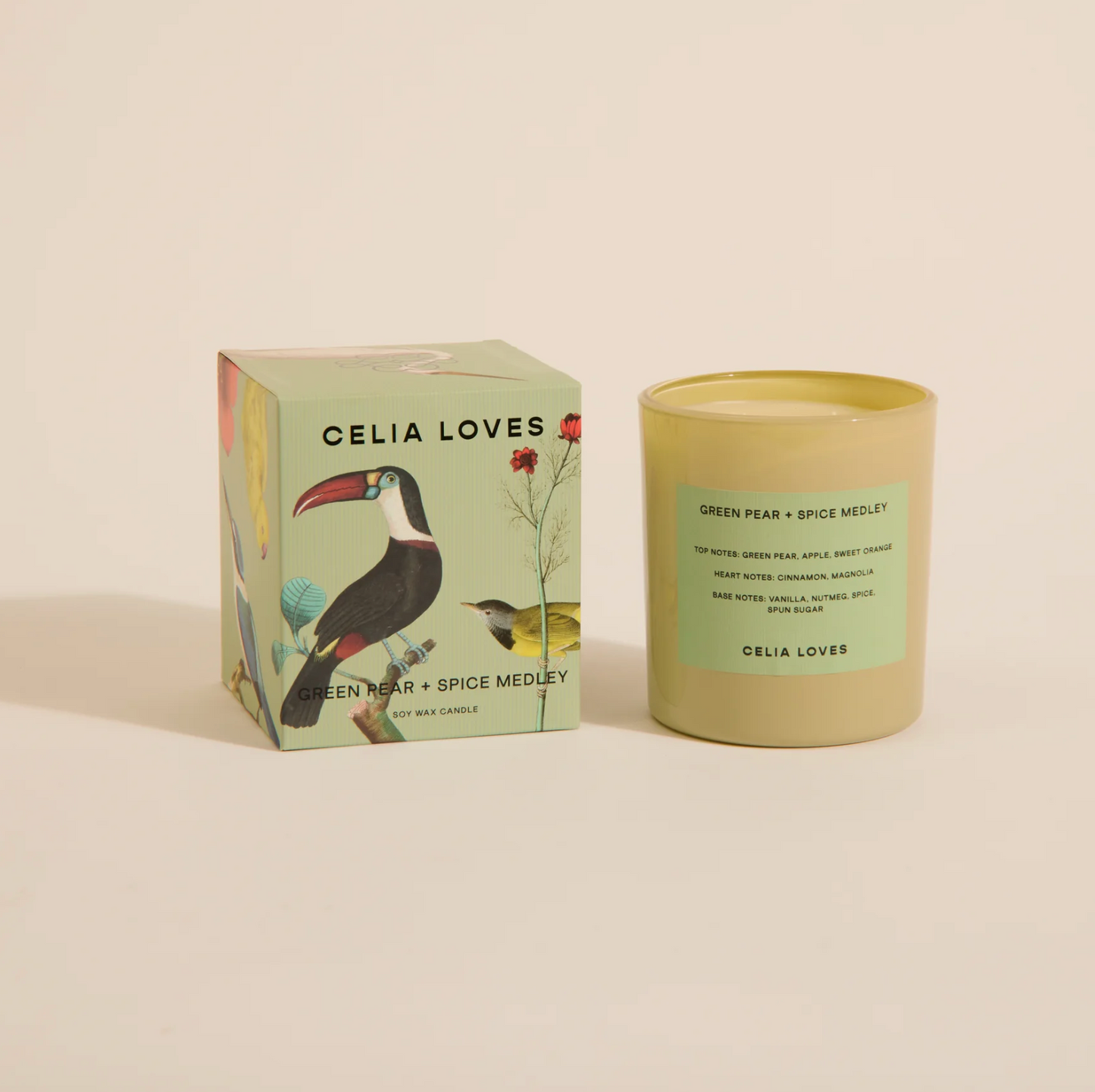 CELIA LOVES Green Pear & Spice Medley 395gms