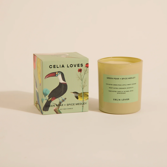 CELIA LOVES Green Pear & Spice Medley 395gms