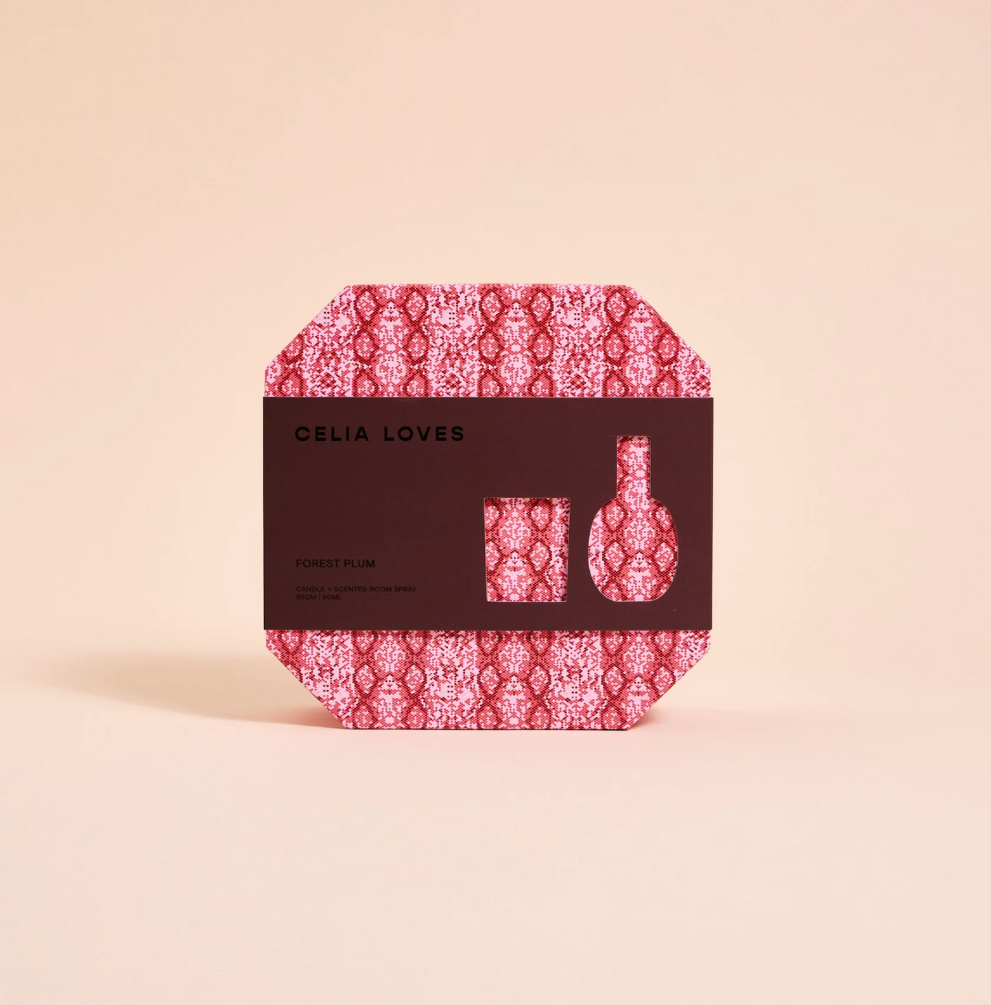 CELIA LOVES Candle & Room Spray Duo Set | Forest Plum