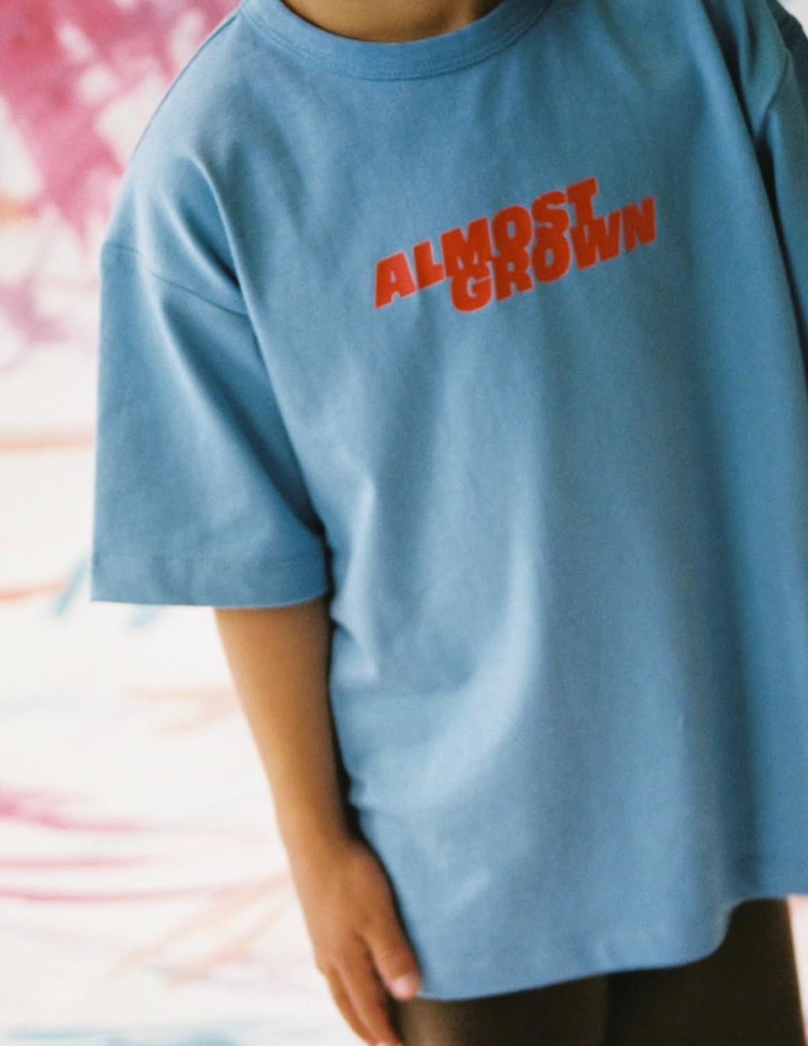 GROWN Organic Almost Grown Tee | Duck Egg