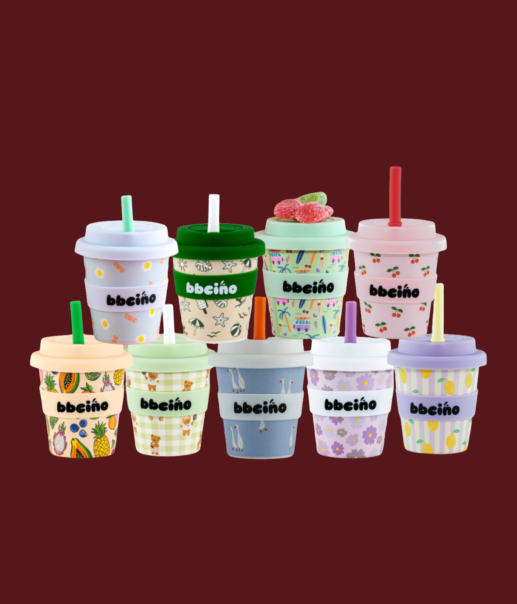 BB CINO 120ml Reusable Keep Cups