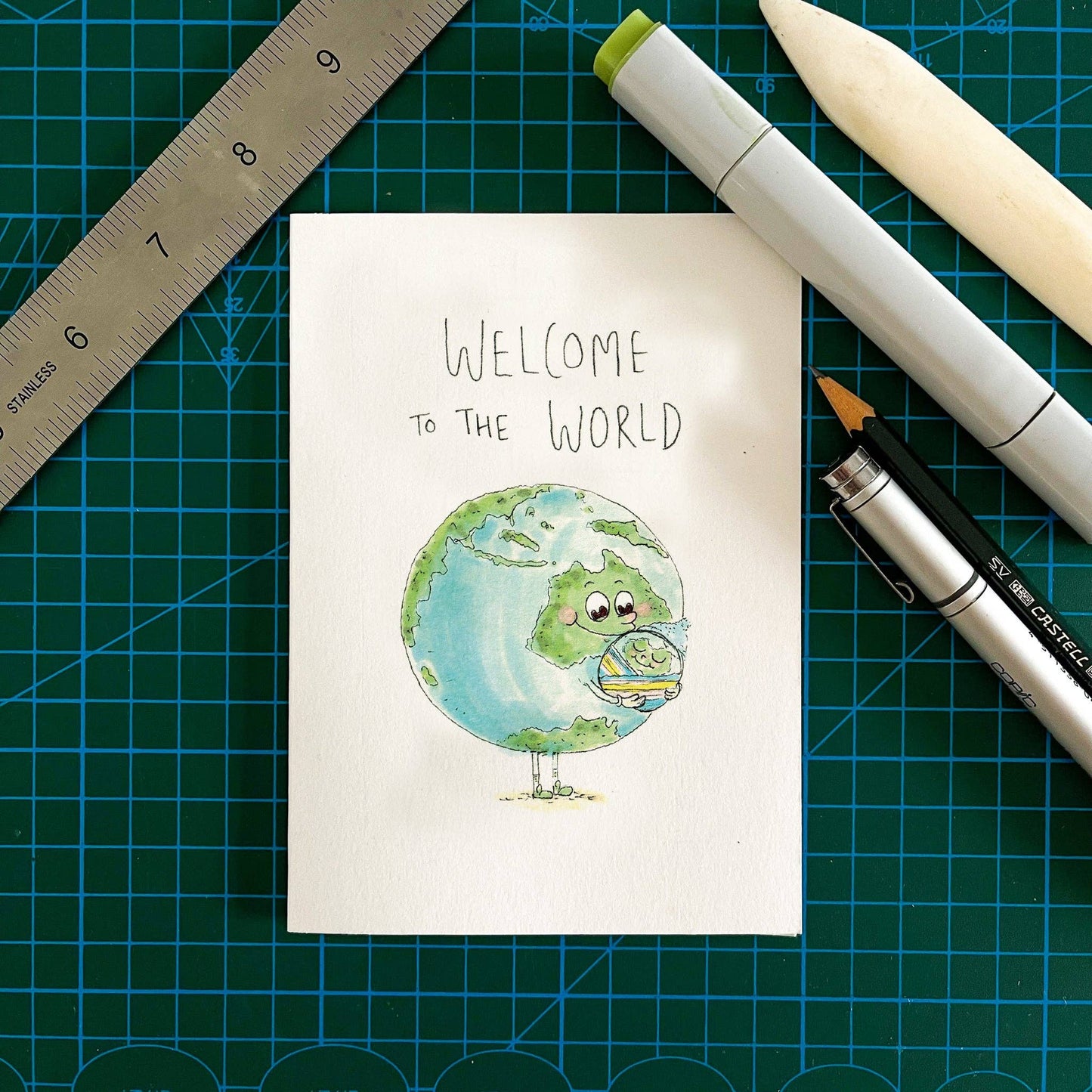 WELL DRAWN Welcome to the World