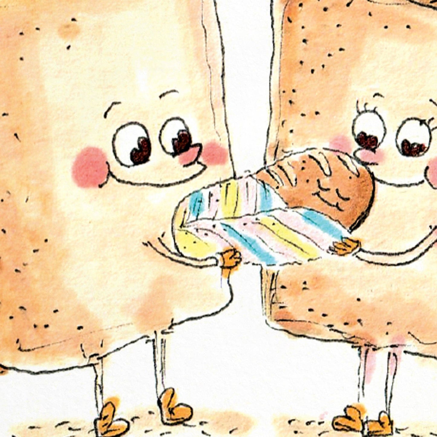 WELL DRAWN A Toast to Your New Bundle of Joy