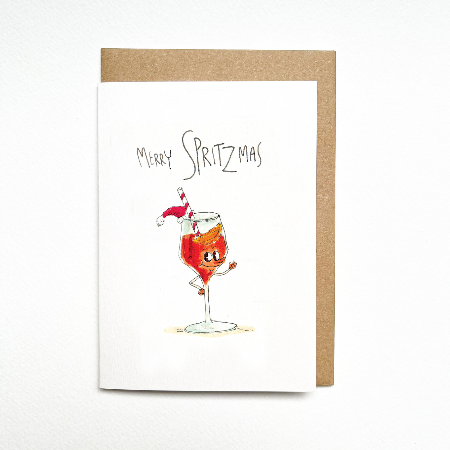 WELL DRAWN Merry Spritzmas