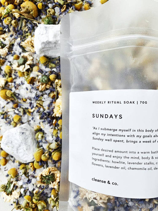 CLEANSE & CO Sundays Ritual Soak